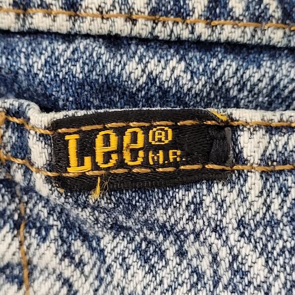 Vintage 80s Lee Riders Acid-Wash Jeans 30x30 Made in USA 209-6848 - Picture 11 of 16